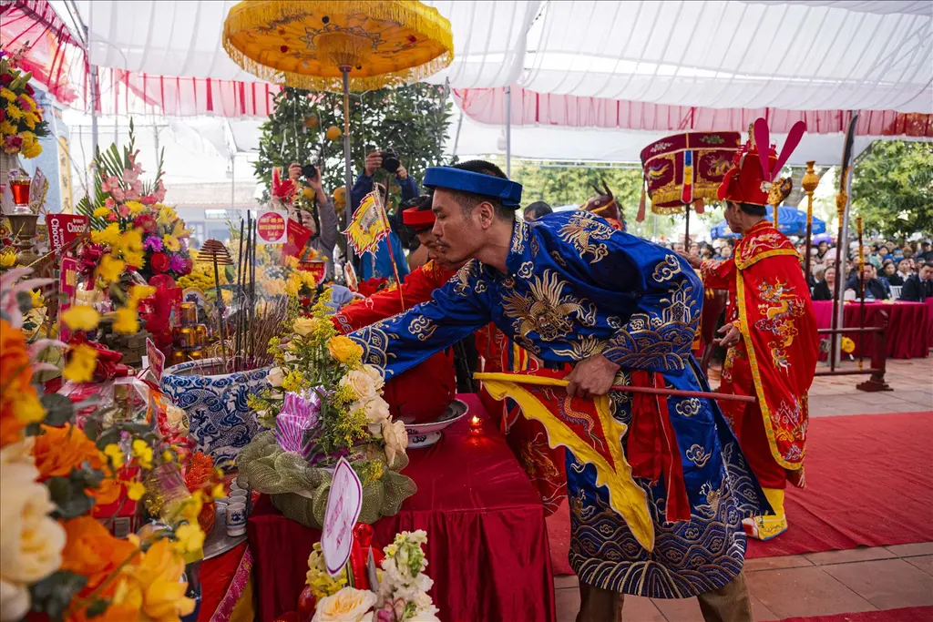 Nghi thức tế lễ tại Hội đền Hét