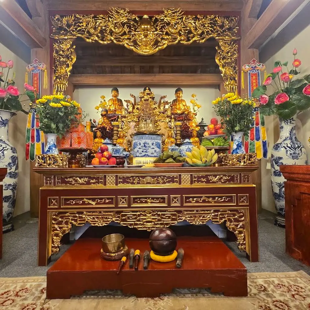 Không gian kiến trúc Đền Đống Nước