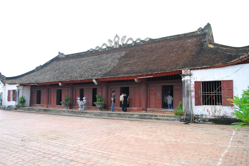 Khung cảnh Đình Gia Miêu tại Khu lăng miếu Triệu Trường