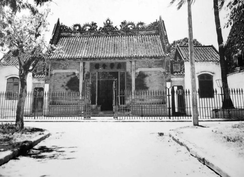 Hội Quán Quảng Triệu lúc mới dựng