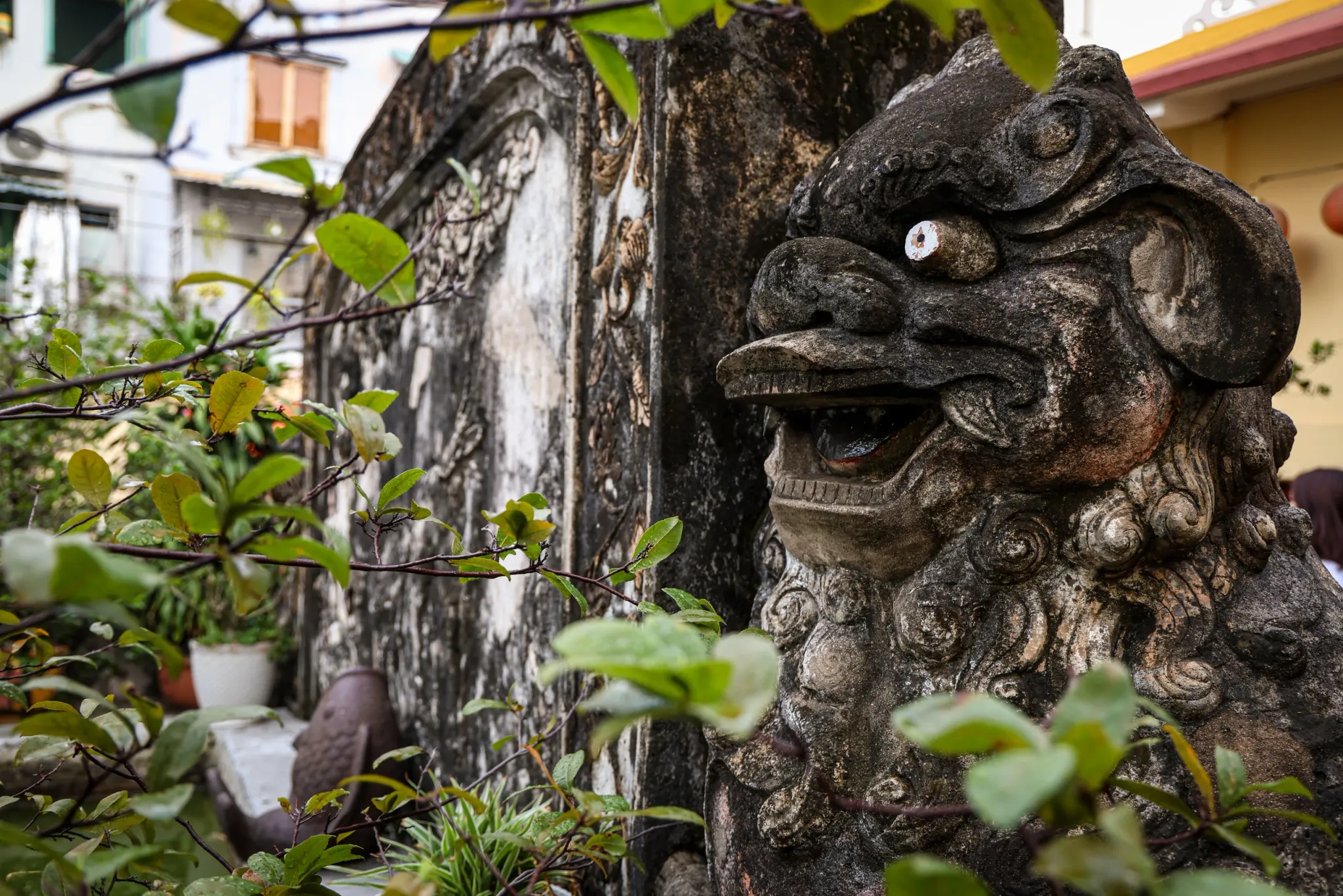 Nghê đá tại Lăng Võ Di Nguy
