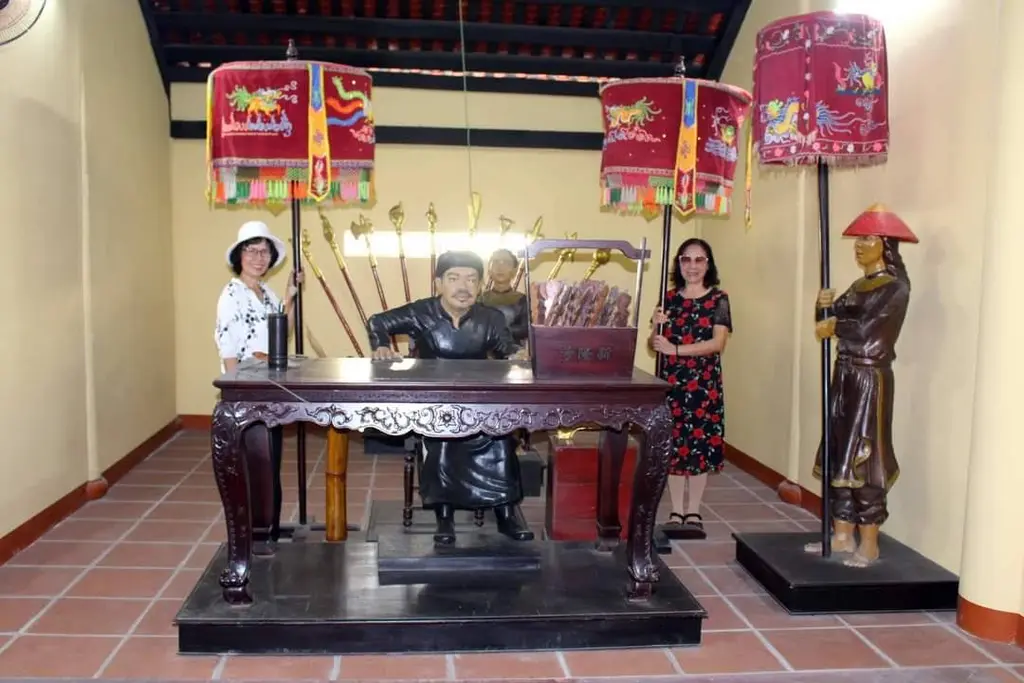 Trong trong di tích Phủ Đường Ninh Hòa