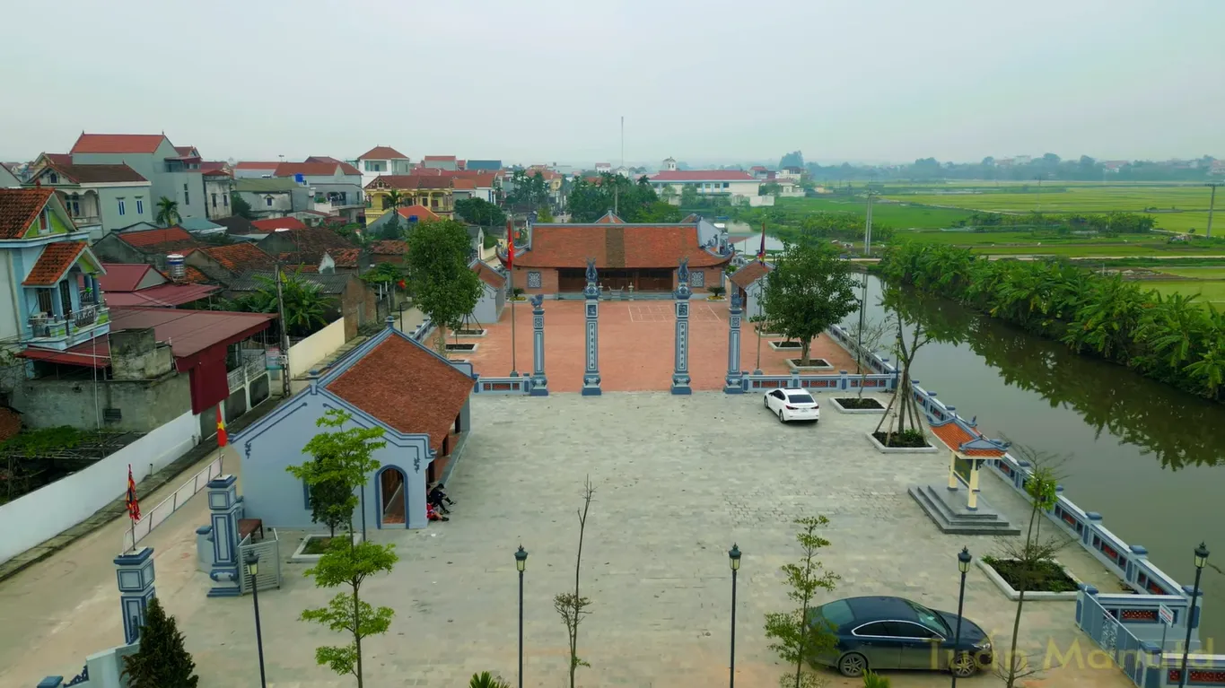 Cảnh quan không gian di tích Đình Tòng Thái