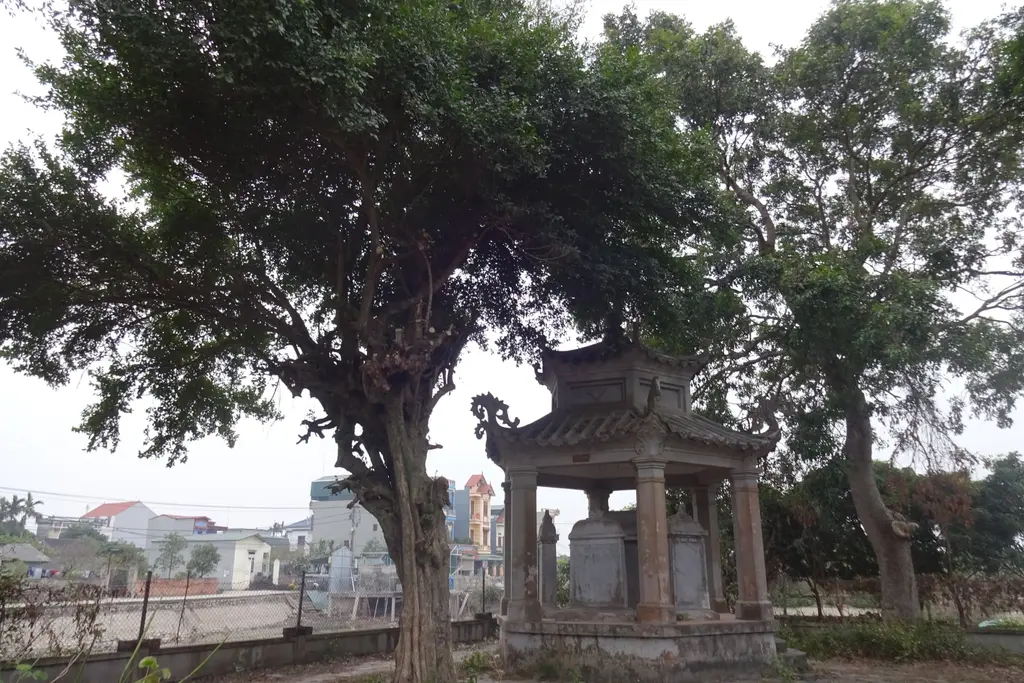 Nhà bia tại Đền Phù Ủng