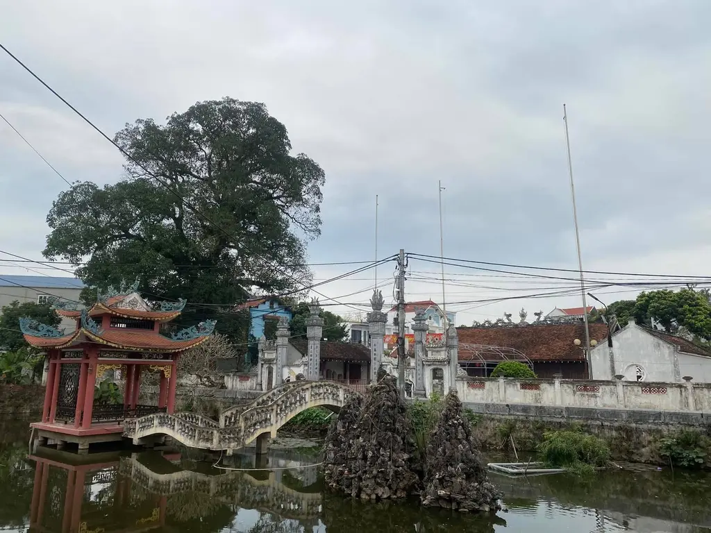 Không gian cảnh quan di tích Đình Xá