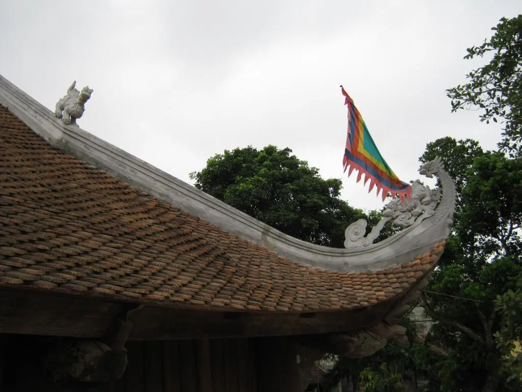 Kiến trúc mái Đình Vị Hạ