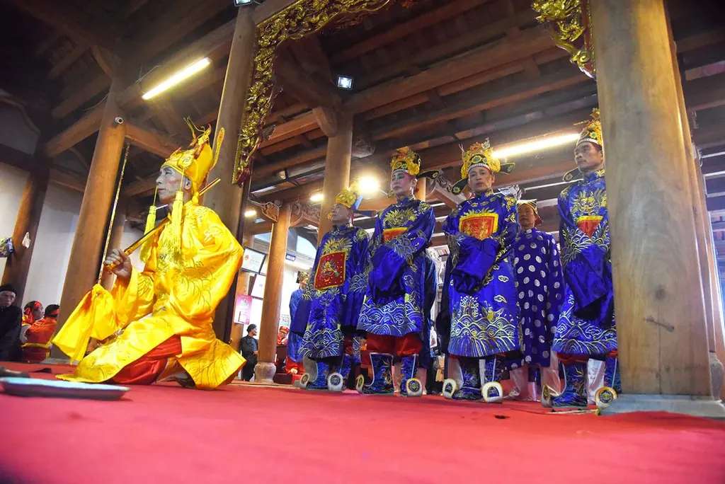 Nghi lễ Hội Đền Sái