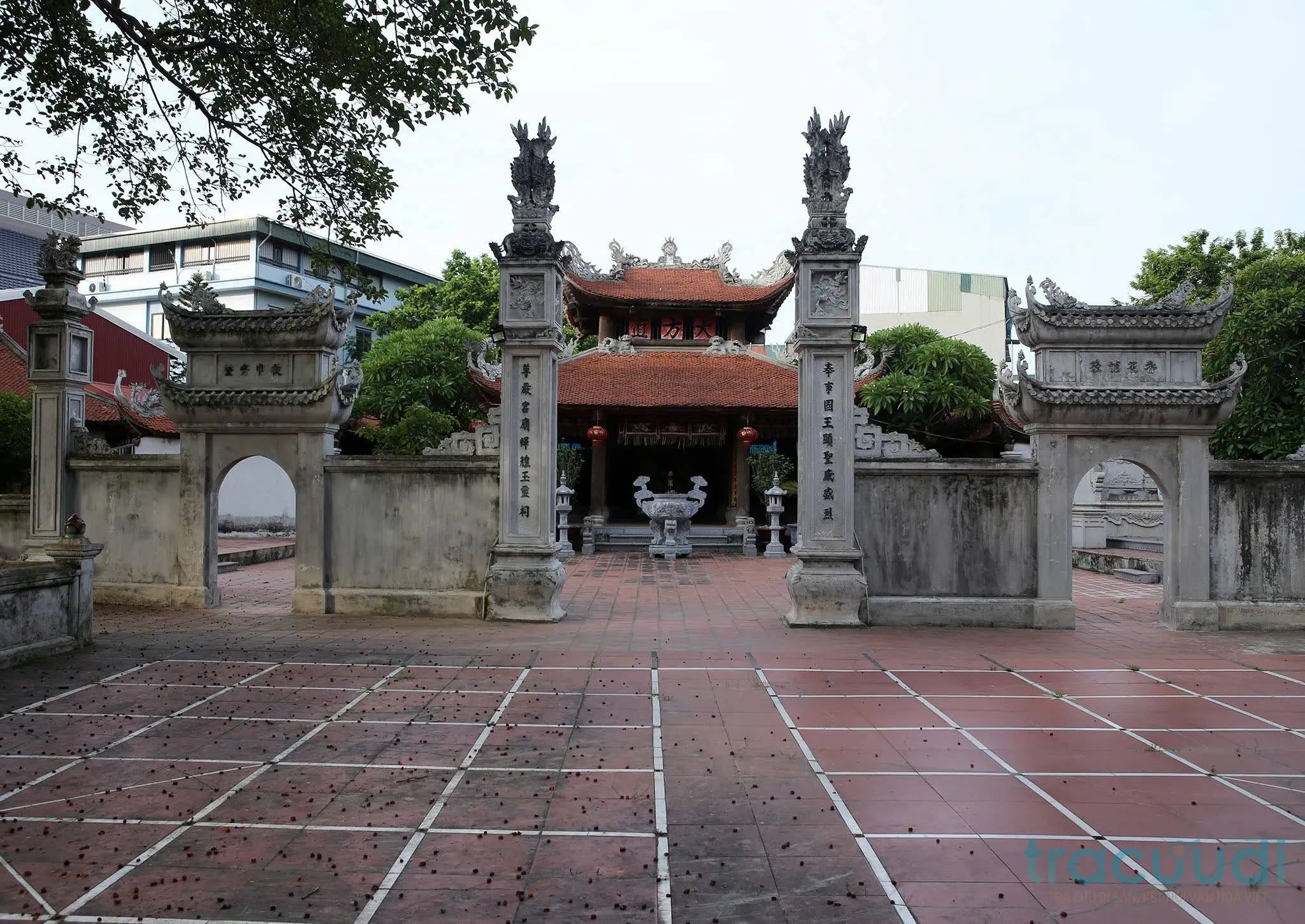 Không gian cảnh quan đình Ngọc Mạch