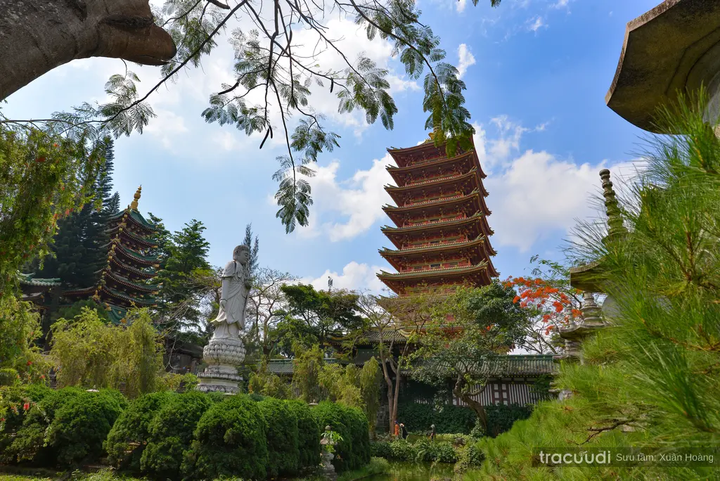 Không gian cảnh quan di tích Chùa Minh Thành