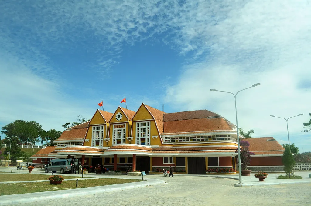 Quang cảnh tại Ga Đà Lạt