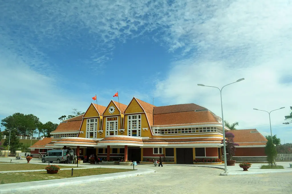 Quang cảnh tại Ga Đà Lạt