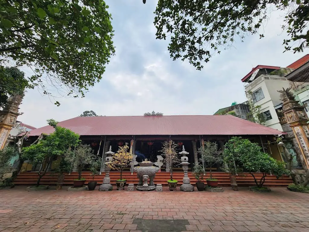 Không gian cảnh quan di tích Chùa Bát Tháp