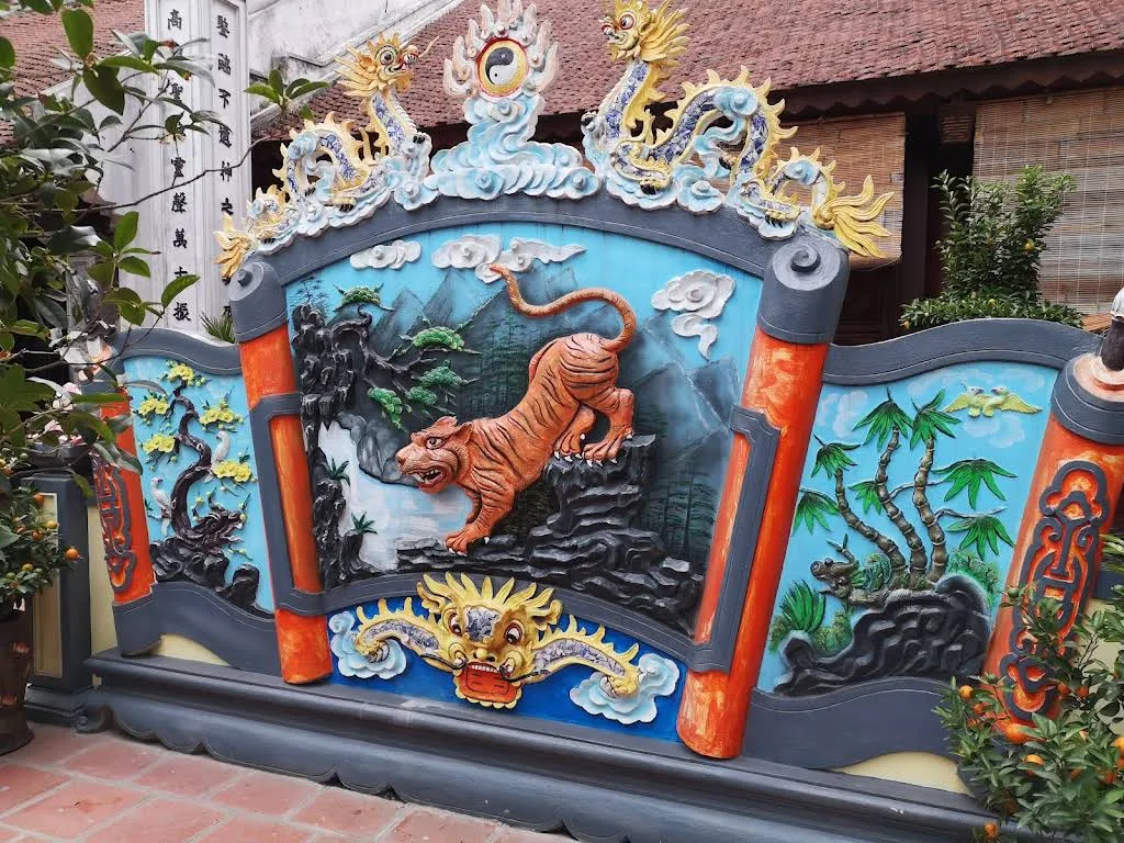 Cảnh quan di tích Chùa Cầu Đông