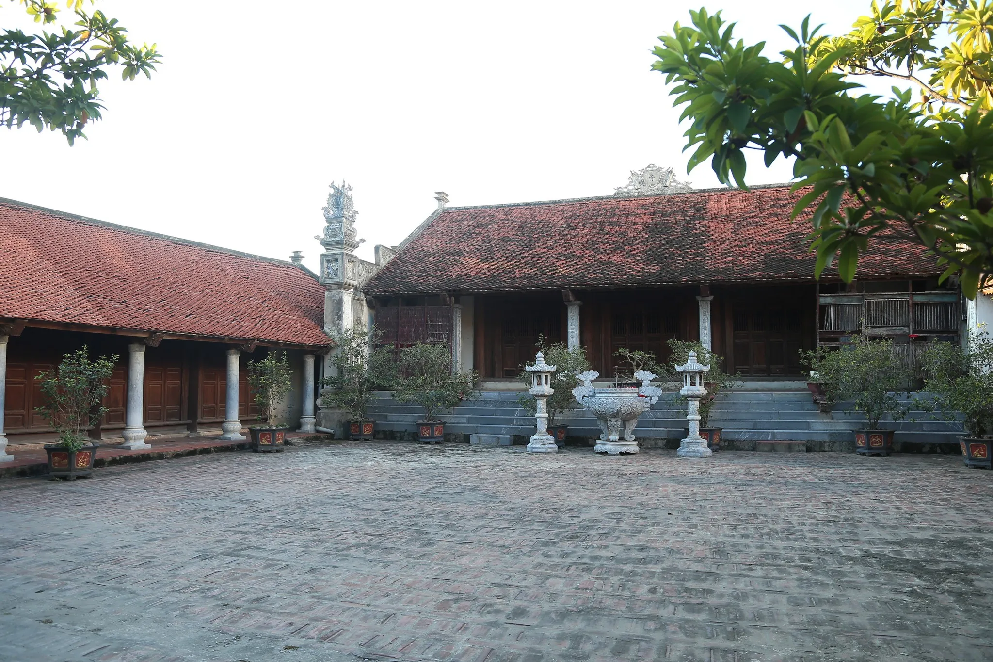 Không gian cảnh quan chùa Ngọc Mạch