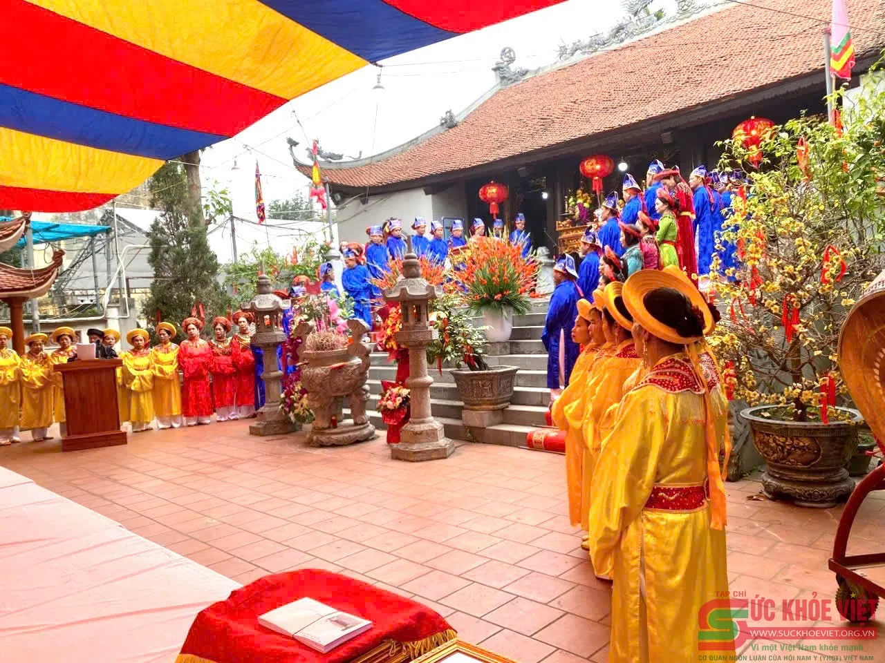 Quang cảnh Lễ hội Đình Phú Xá