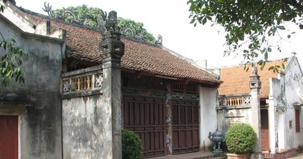 Không gian cảnh quan di tích Mộ và đền thờ Nguyễn Bá Lân