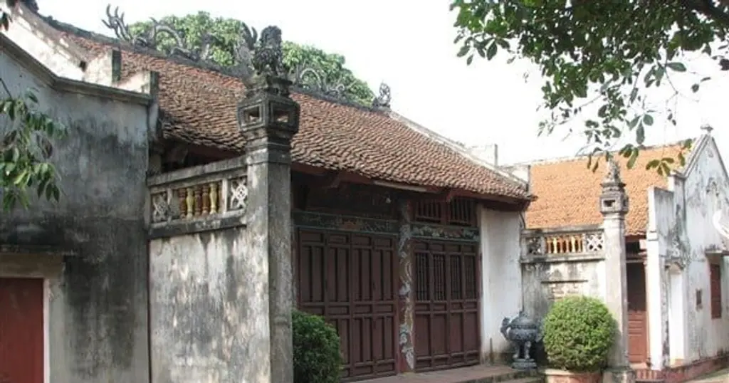 Không gian cảnh quan di tích Mộ và đền thờ Nguyễn Bá Lân