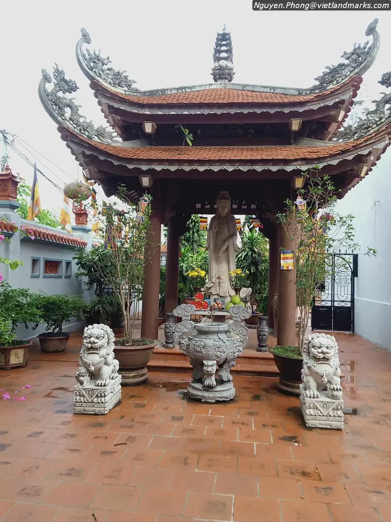 Không gian cảnh quan di tích Chùa Khê Tang (Liên Trì tự)