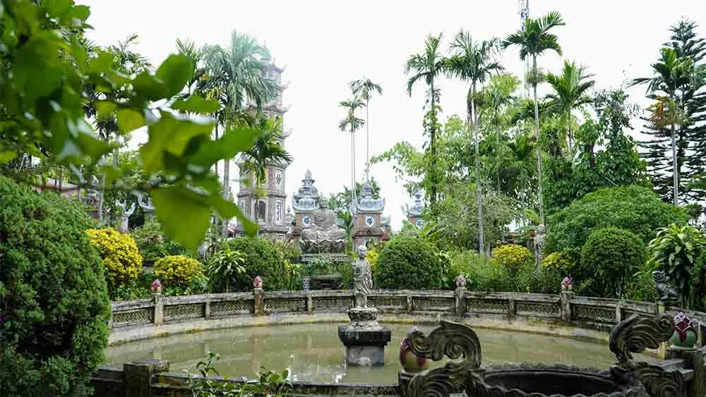 Không gian Chùa Đào Xuyên