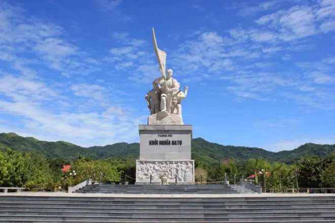 Cảnh quan tại Địa điểm khởi nghĩa Ba Tơ