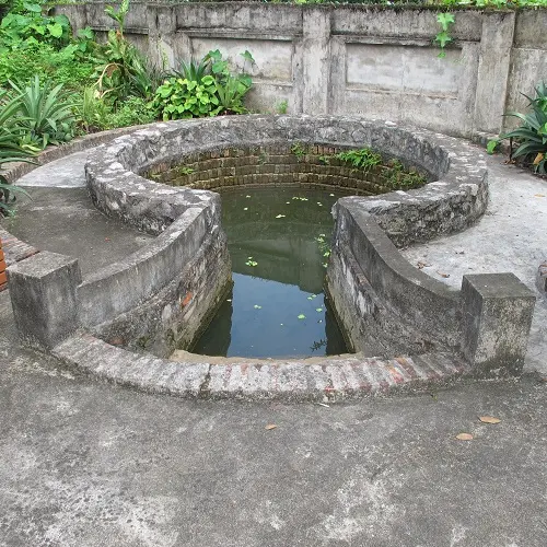 Giếng ngọc tại Lăng quận công Bùi Đăng Châu