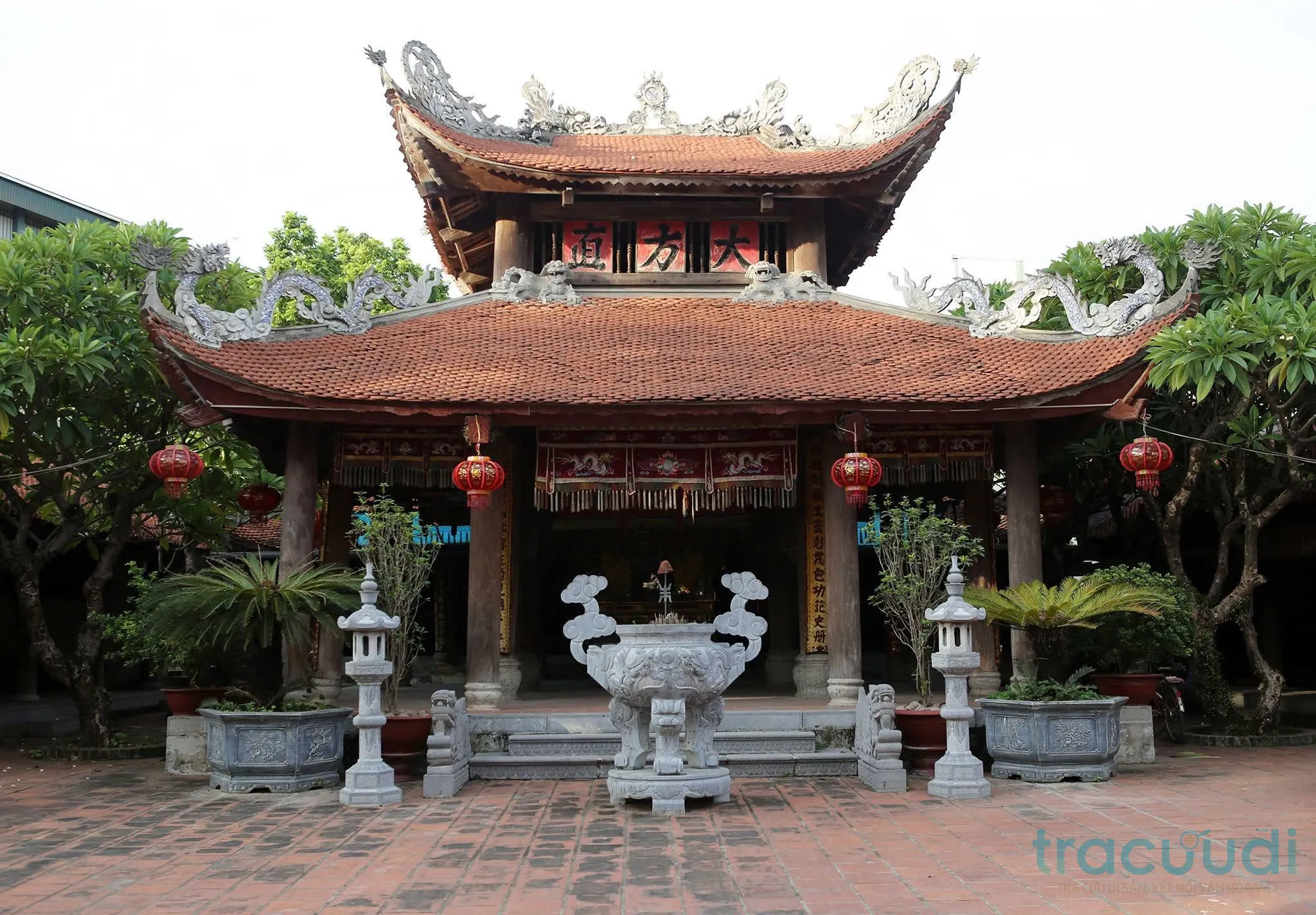 Không gian cảnh quan đình Ngọc Mạch