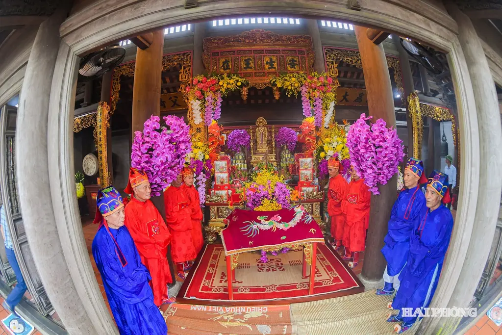 Lễ tế tại đền An Phụ Sơn Từ trong Lễ hội đền Cao An Phụ