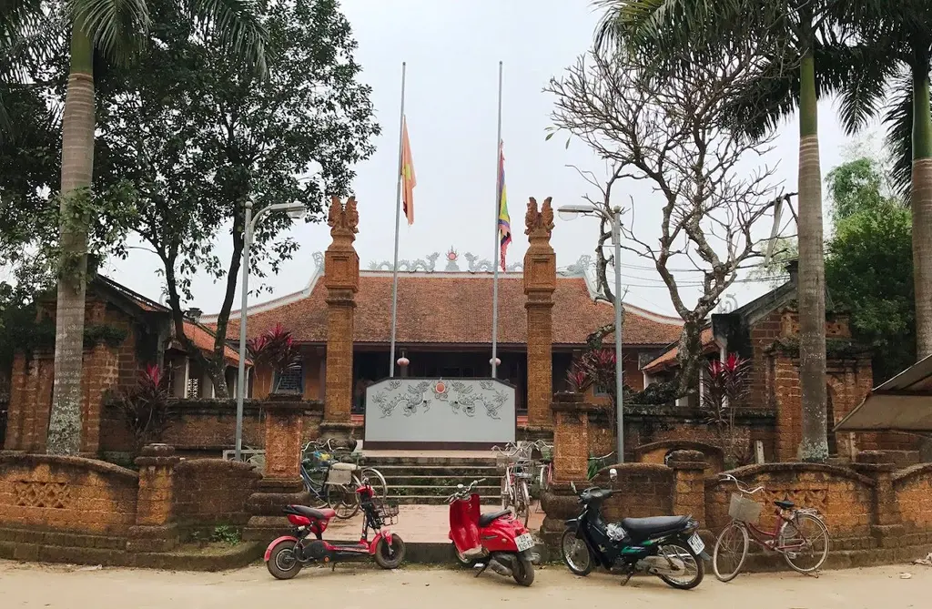 Không gian cảnh quan di tích Đình Yên Mỹ