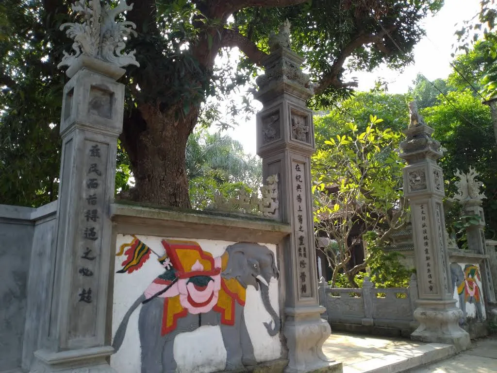 Không gian cảnh quan di tích Đình Ngọc Trục
