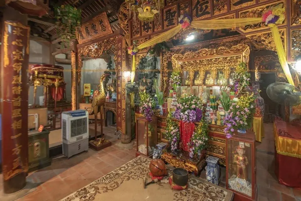 Không gian kiến trúc Đình-đền Liễu Giai