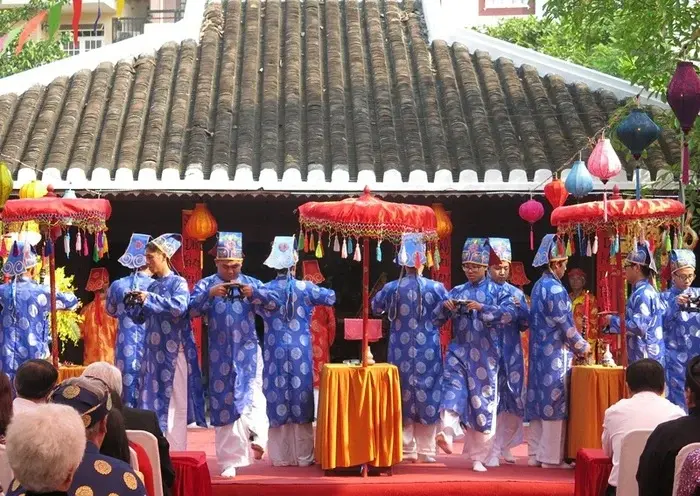 Nghi thức cúng tế tại Lễ hội đình làng Hòa Mỹ