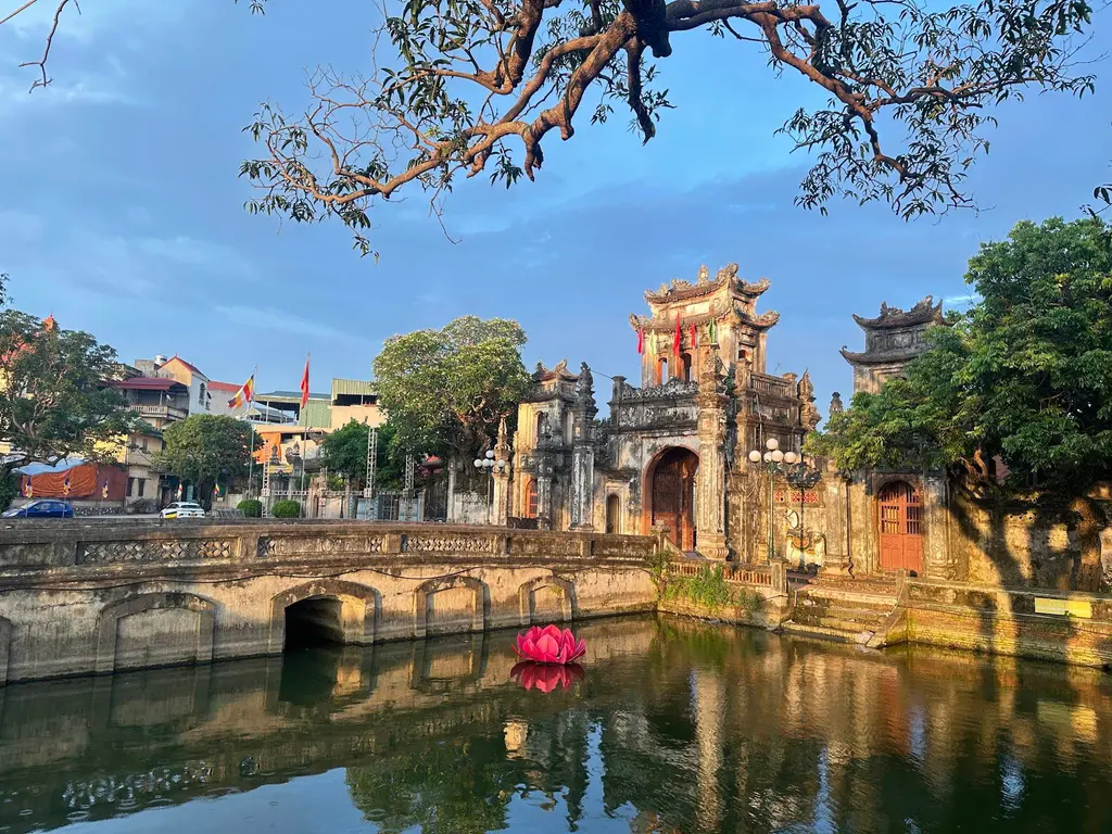 Chùa Khê Hồi tuyệt đẹp trong khung hình nhiếp ảnh gia