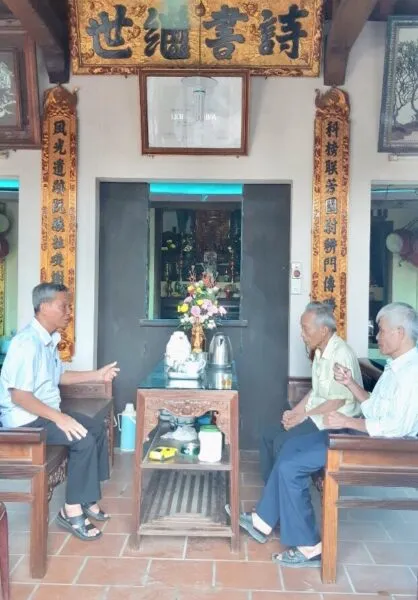 Cảnh quan di tích Nhà thờ họ Nguyễn