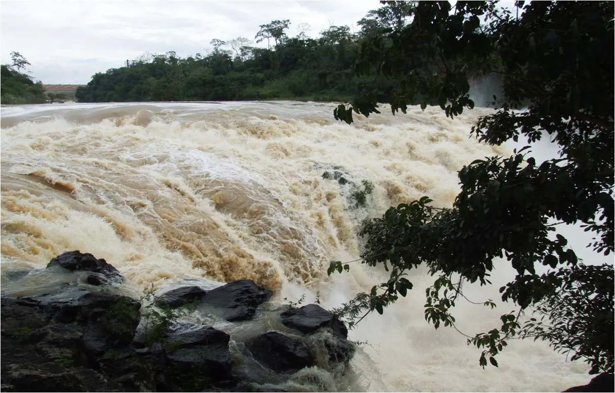 Cảnh quan tại Thác Đray Sáp