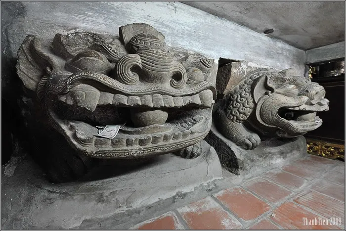 Bia đá thời Lý tại Đền Chùa Bà Tấm