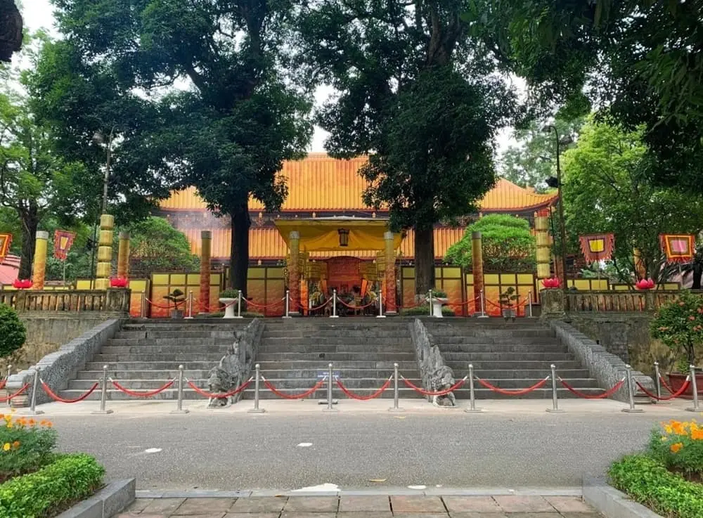 Điện Kính Thiên tại Khu Di tích Hoàng Thành Thăng Long