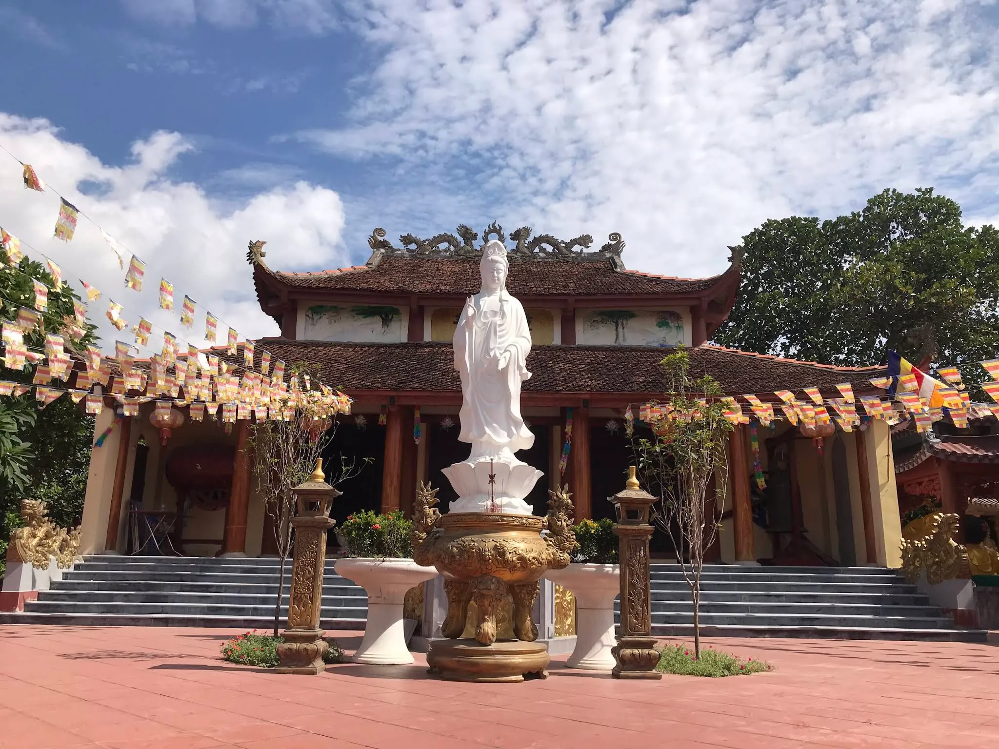 Không gian cảnh quan di tích Chùa Thôn Thọ (Trùng Quang tự)