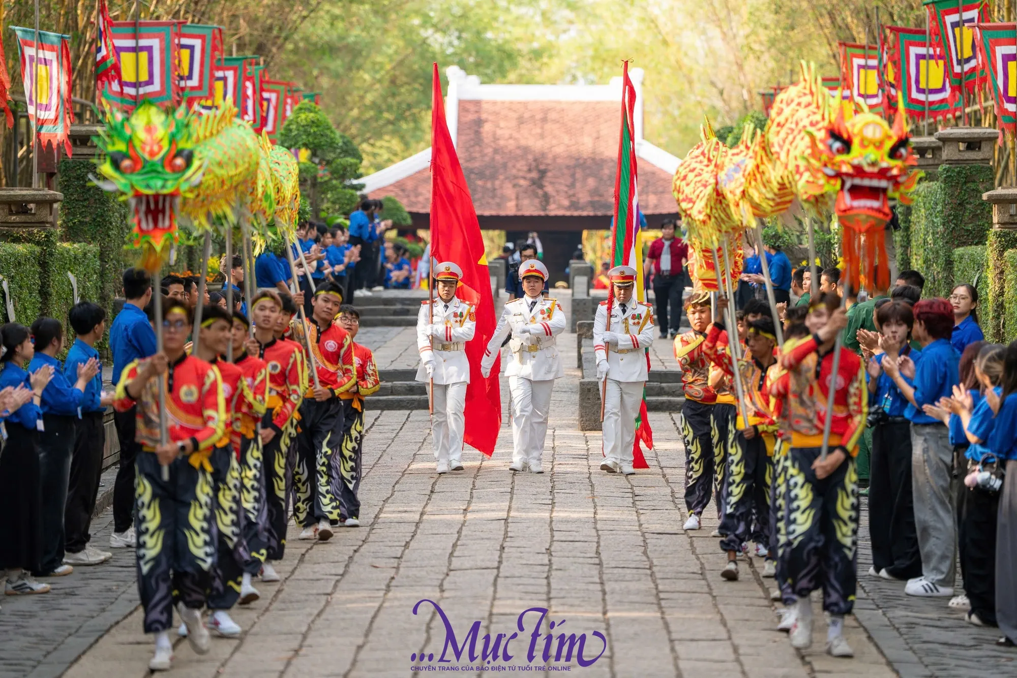 Nghi thức đón rước lễ trong Lễ Giỗ Tổ Hùng Vương năm Ất Tỵ 2025