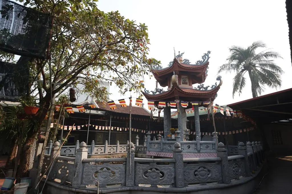 Không gian cảnh quan di tích Chùa Mậu Lương (Đại Bi)