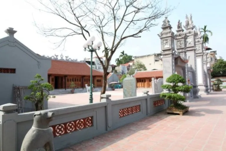 Không gian cảnh quan di tích Đình Gia Thụy