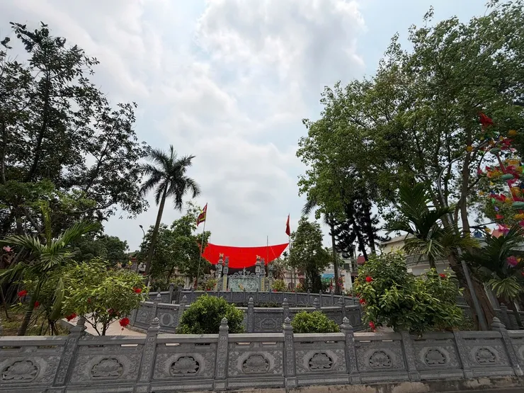 Không gian cảnh quan di tích Đình Mục Xá