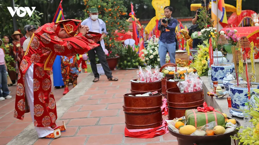 Lễ tế tại Lễ hội Tổng Nam Phù