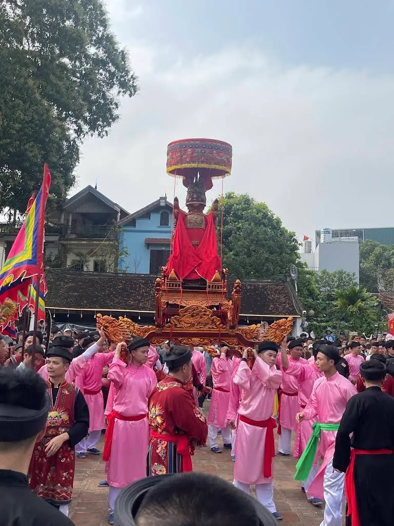 Ngày lễ hội di tích Đình Xá