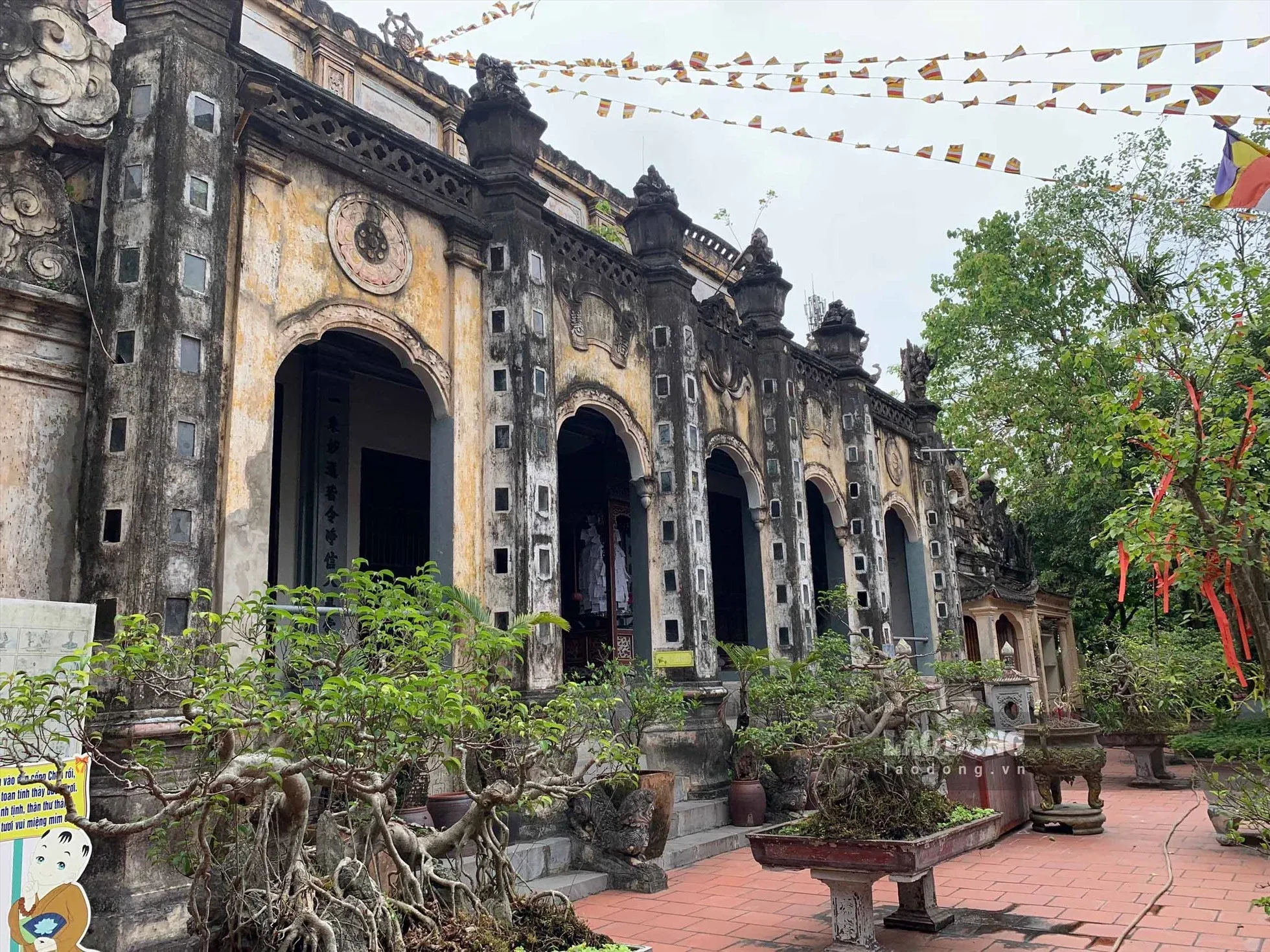 Không gian, kiến trúc chùa Cổ Lễ