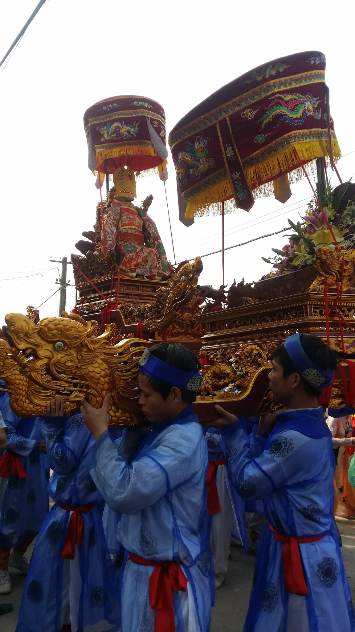 Kiệu làng Hương Lang