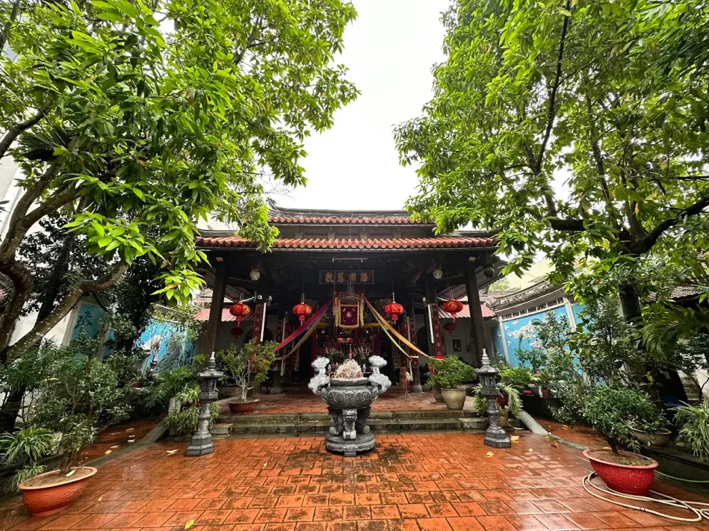 Không gian cảnh quan đền Thiên Hậu