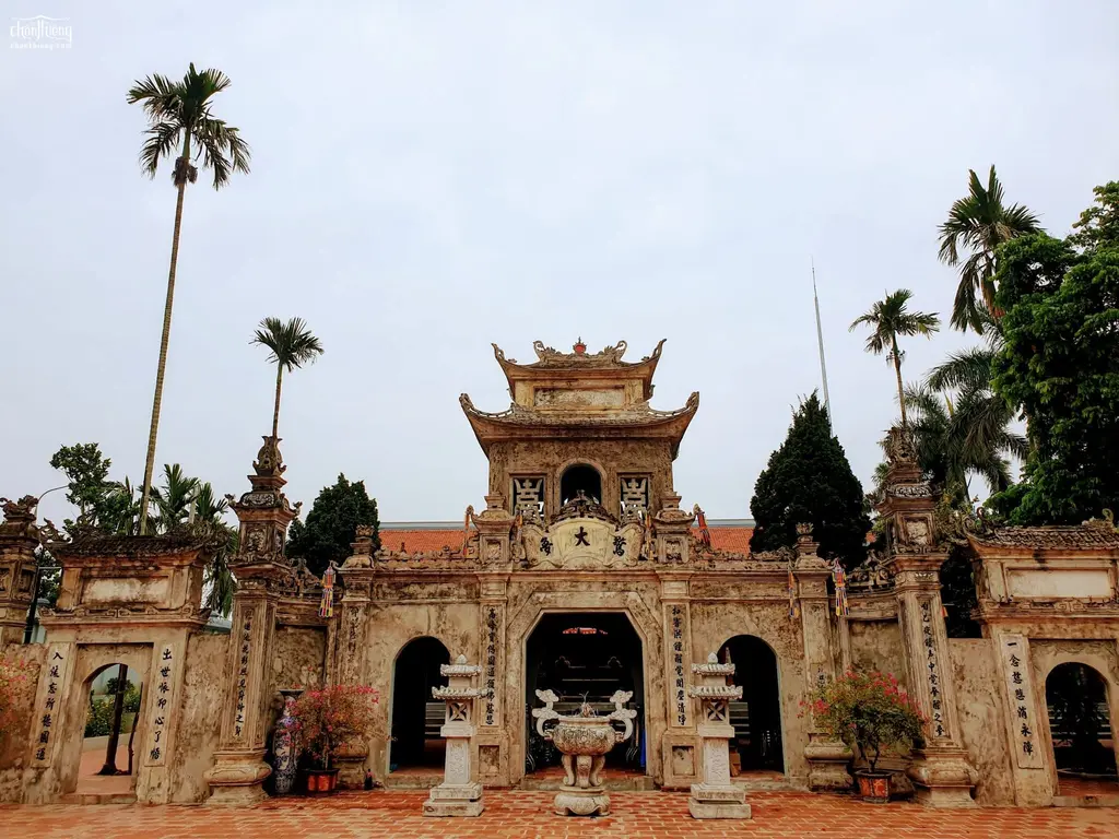 Cổng vào Chùa Thổ Khối (Sùng Phúc Tự)