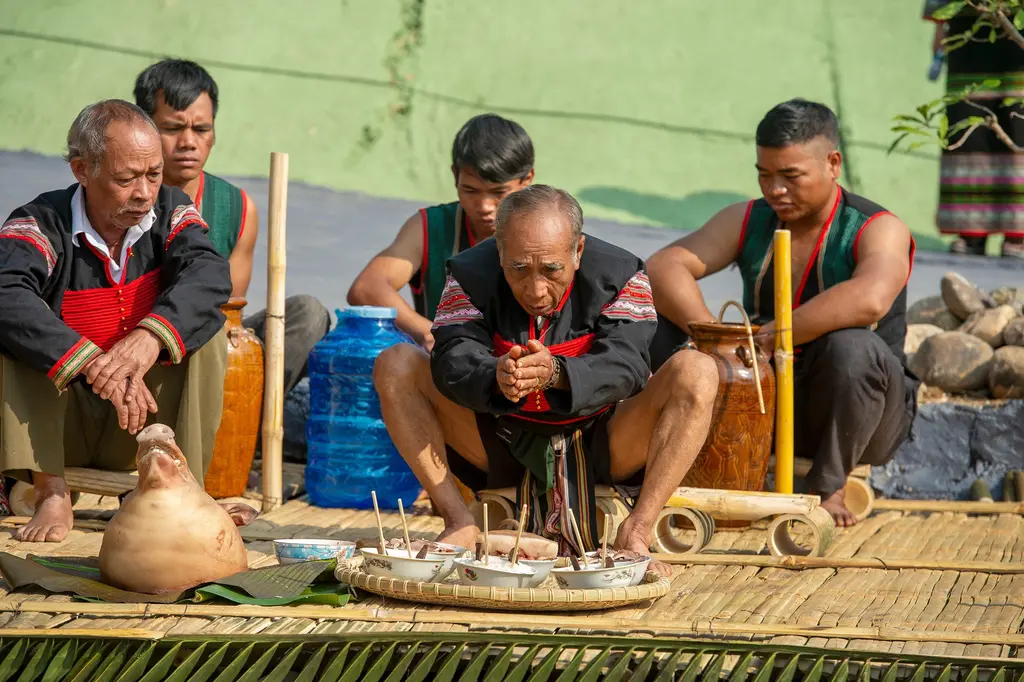 Lễ khấn của Lễ cúng bến nước người Ê Đê