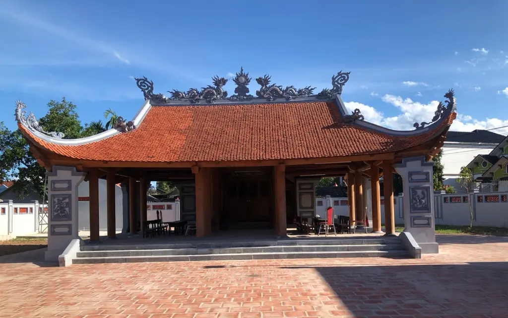 Không gian cảnh quan di tích Đình Phú Thứ