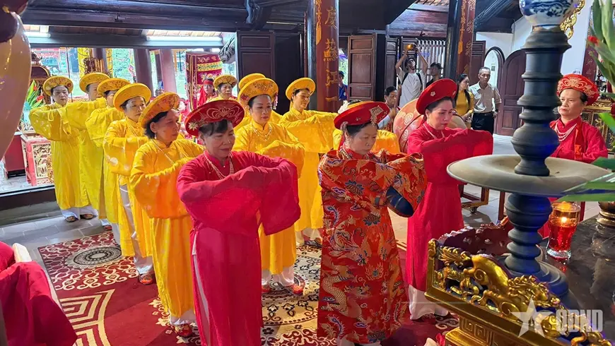Nghi thức tế lễ Hội đình Vòng